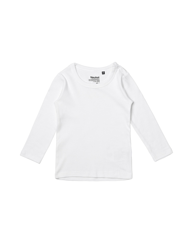 BABIES LONG SLEEVE T-SHIRT_WHITE