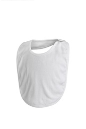 [O18002_WHITE] BABIES BIB_WHITE